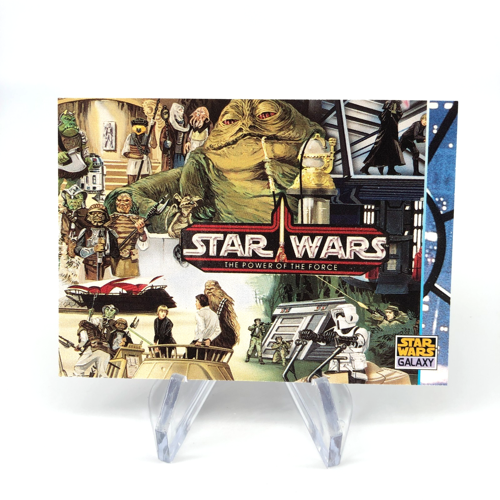 Star Wars Galaxy Card Luke Darth Vader 196 Power of Topps Vader 1994 [NM]