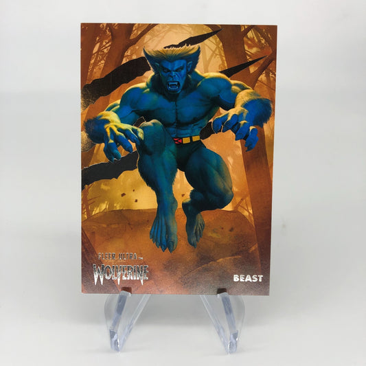 Marvel Card Beast 31 Base Upper Wolverine Ultra [A]