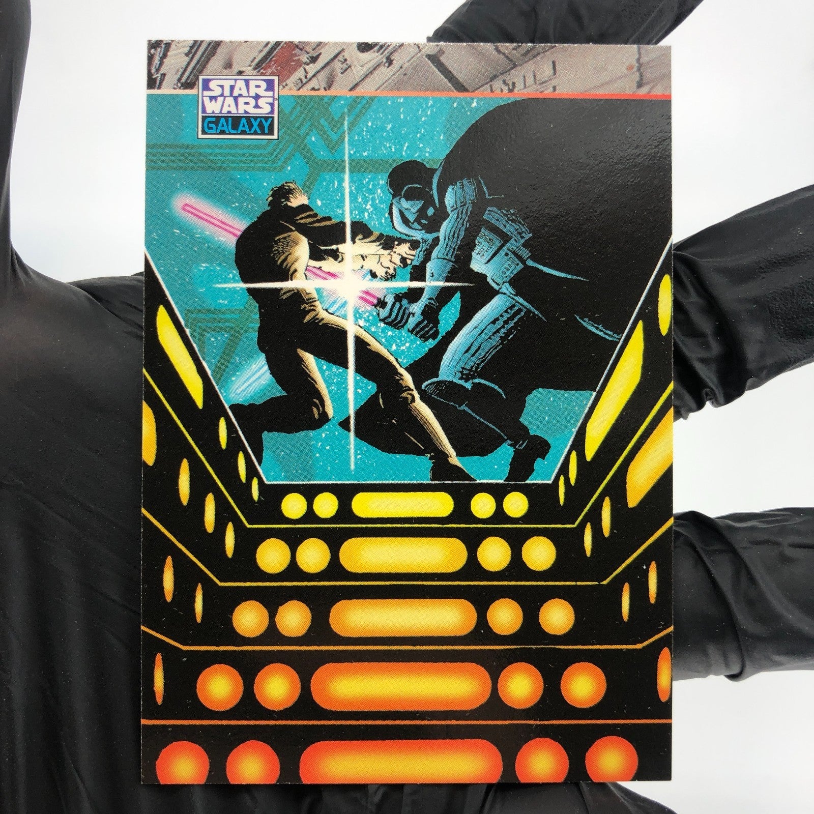 Star Wars Galaxy Card Luke Darth Vader The Art Of 154 Topps Vader 1994 [NM]