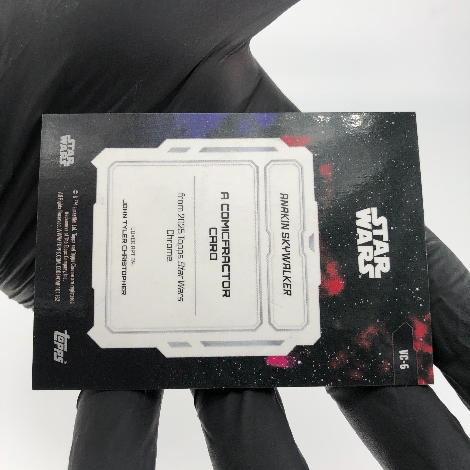 2025 Topps Chrome Star Wars Anakin Skywalker VC-6 Comicfractor Holo [NM]