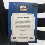 Star Wars Galaxy 2024 Luke Skywalker 74 Base Topps Chrome [Rank A]