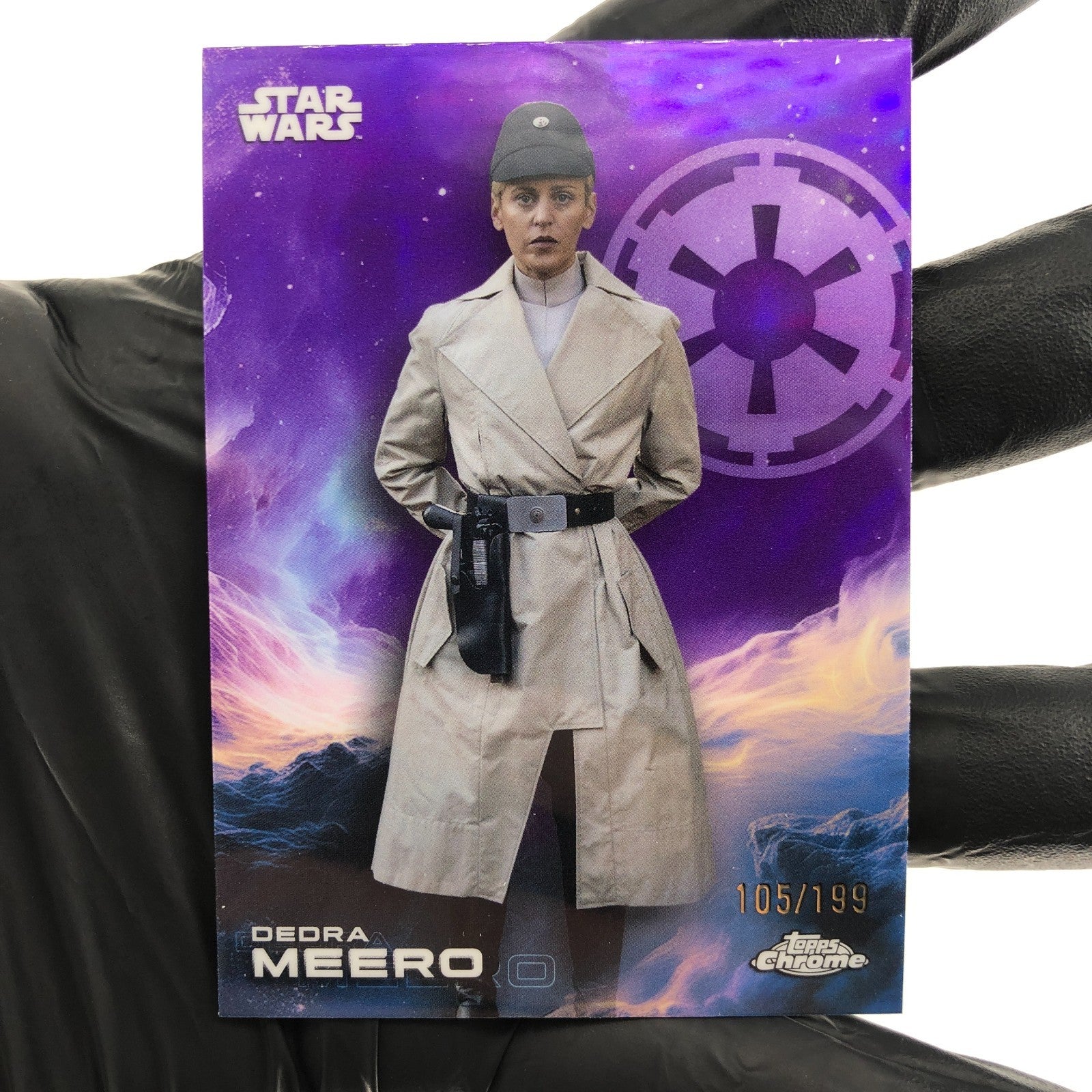 2025 Topps Chrome Star Wars Dedra Meero 30 Purple  /199 [NM]