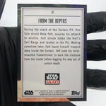 Star Wars Galaxy 2023 From The Depths 37 Aqua  /199 Insert Topps Chrome [NM]
