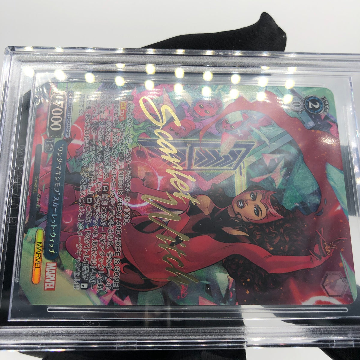 Weiss Schwarz Card BGS 10 Marvel Scarlet Witch S113-085SP SP Japanese [10]