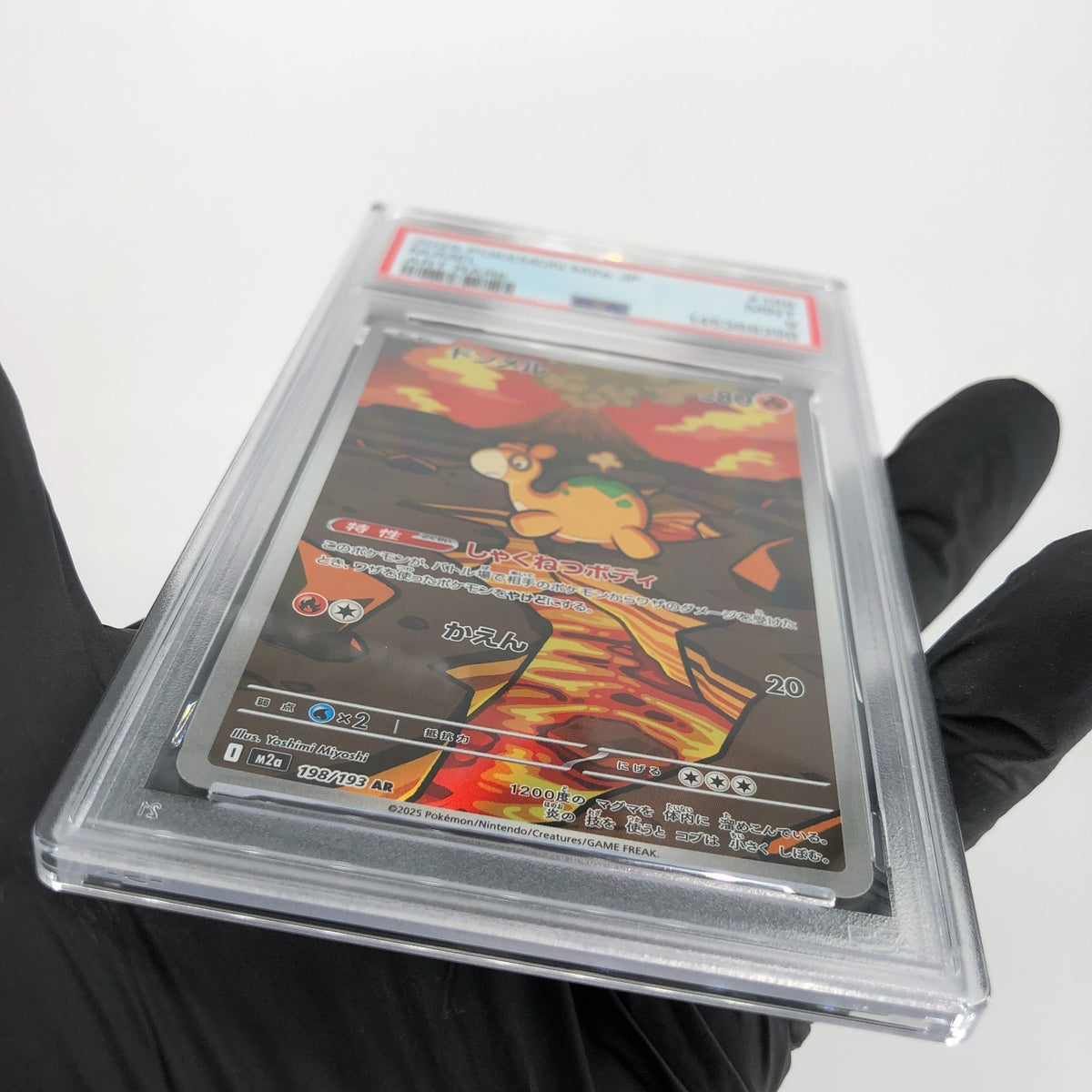 PSA 9 Pokemon Card Numel 198/193 AR M2a Japanese Karte [9] 4
