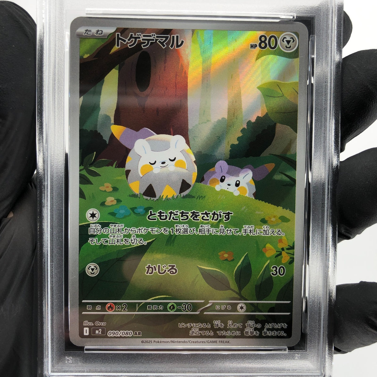 PSA 10 Pokemon Card Togedemaru 090/080 AR M2 Japanese Karte [10]