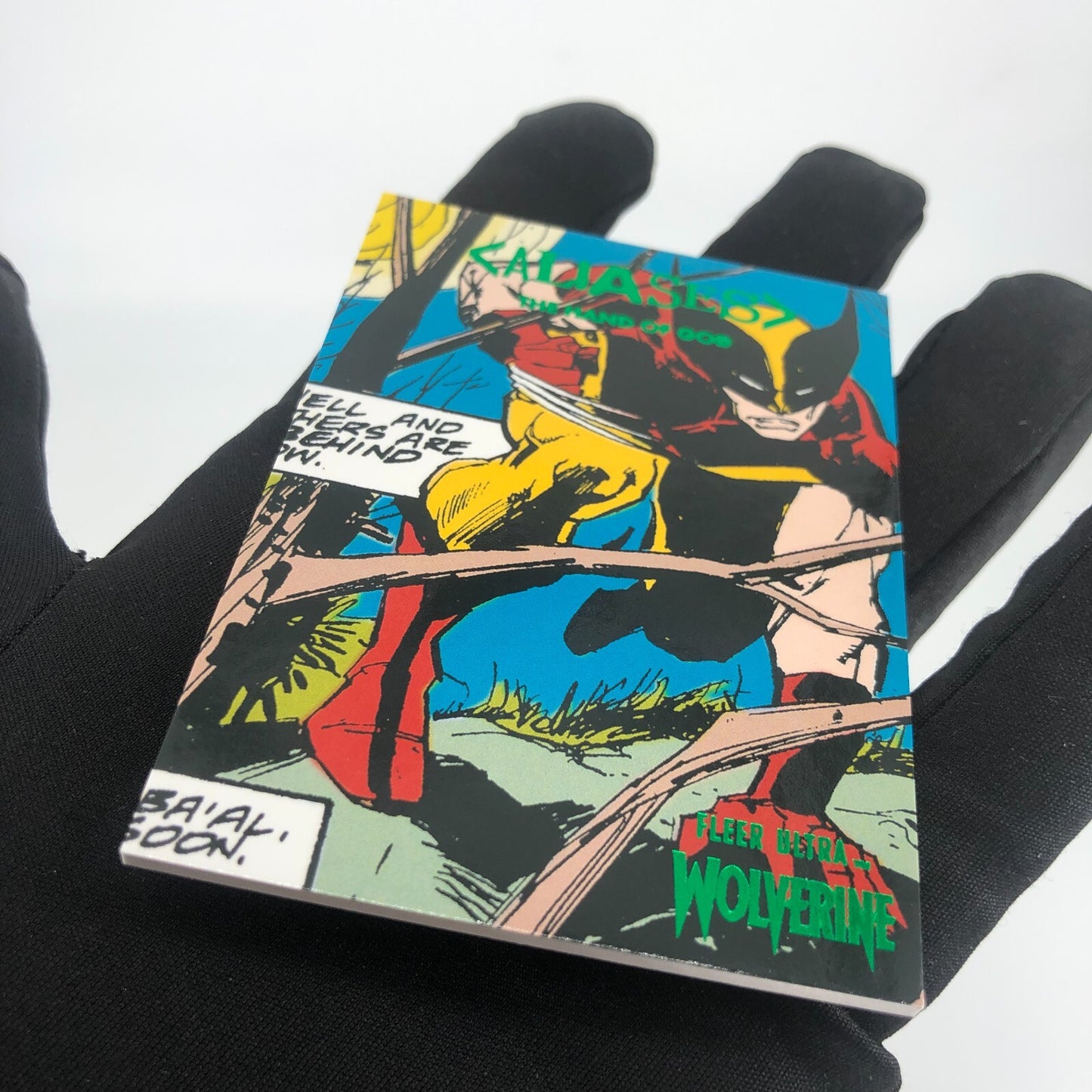 Marvel Card Hand Of God A-5 Aliases Fleer Upper Deck Wolverine Ultra [Rank A]
