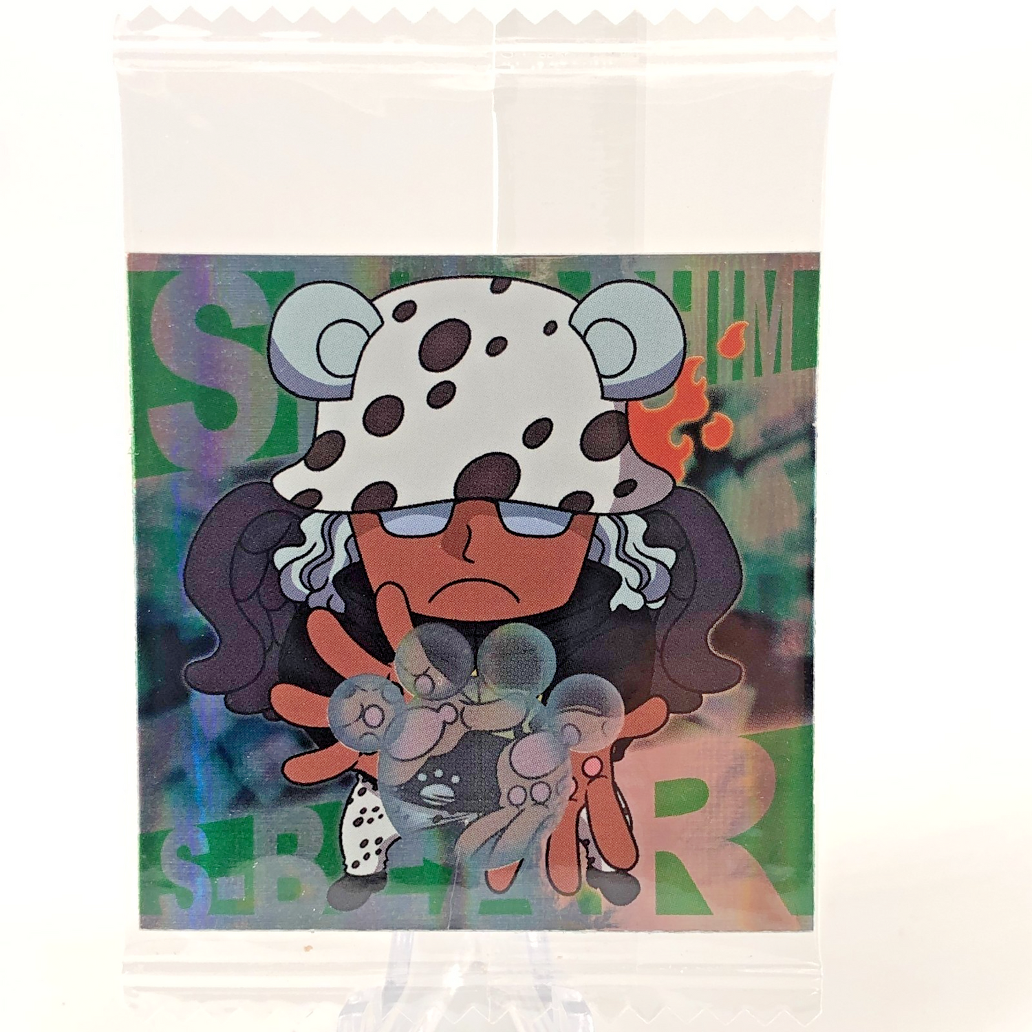 One Piece S-Bear Seraphim SW9-12 GR Holo Wafer  Japanese [Sealed]
