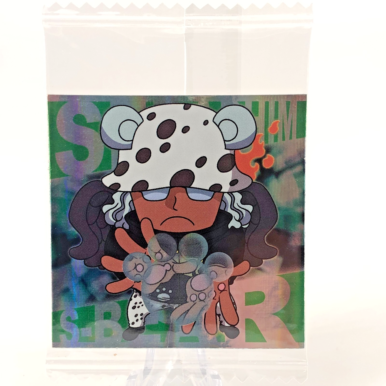 One Piece S-Bear Seraphim SW9-12 GR Holo Wafer  Japanese [Sealed]