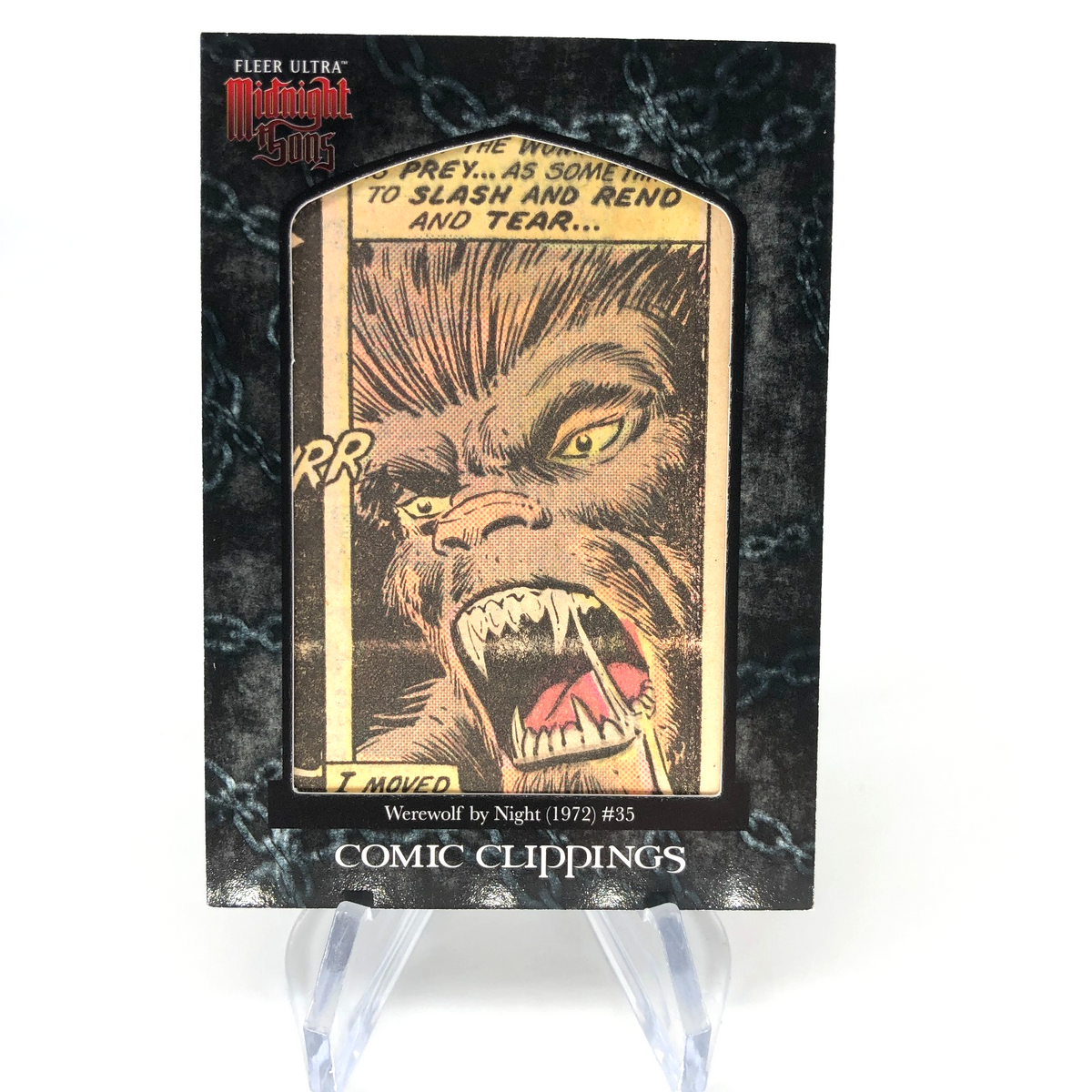 Marvel Card Werewold By Night CC2-15 /40 Midnight Sons 2022 Fleer Upper Deck[NM]