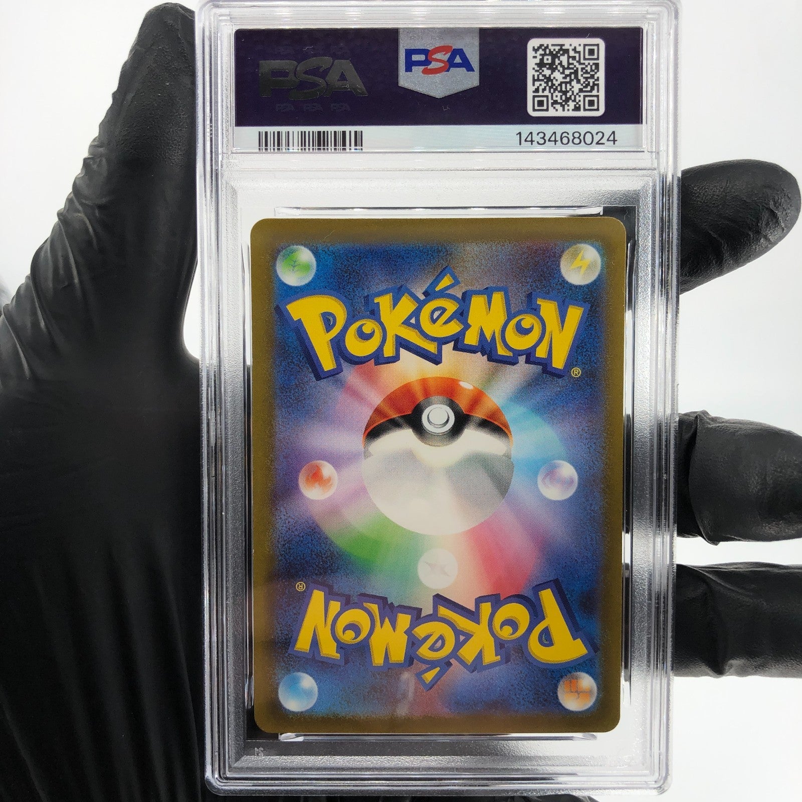 PSA 9 Pokemon Card Larvitar 114/108 AR SV3 Japanese Karte [9] 2