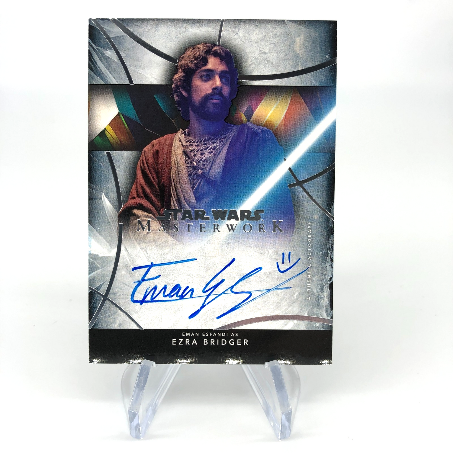 2024 Topps Masterwork Star Wars Ezra Bridger A-EE Autograph Eman Esfandi [NM]