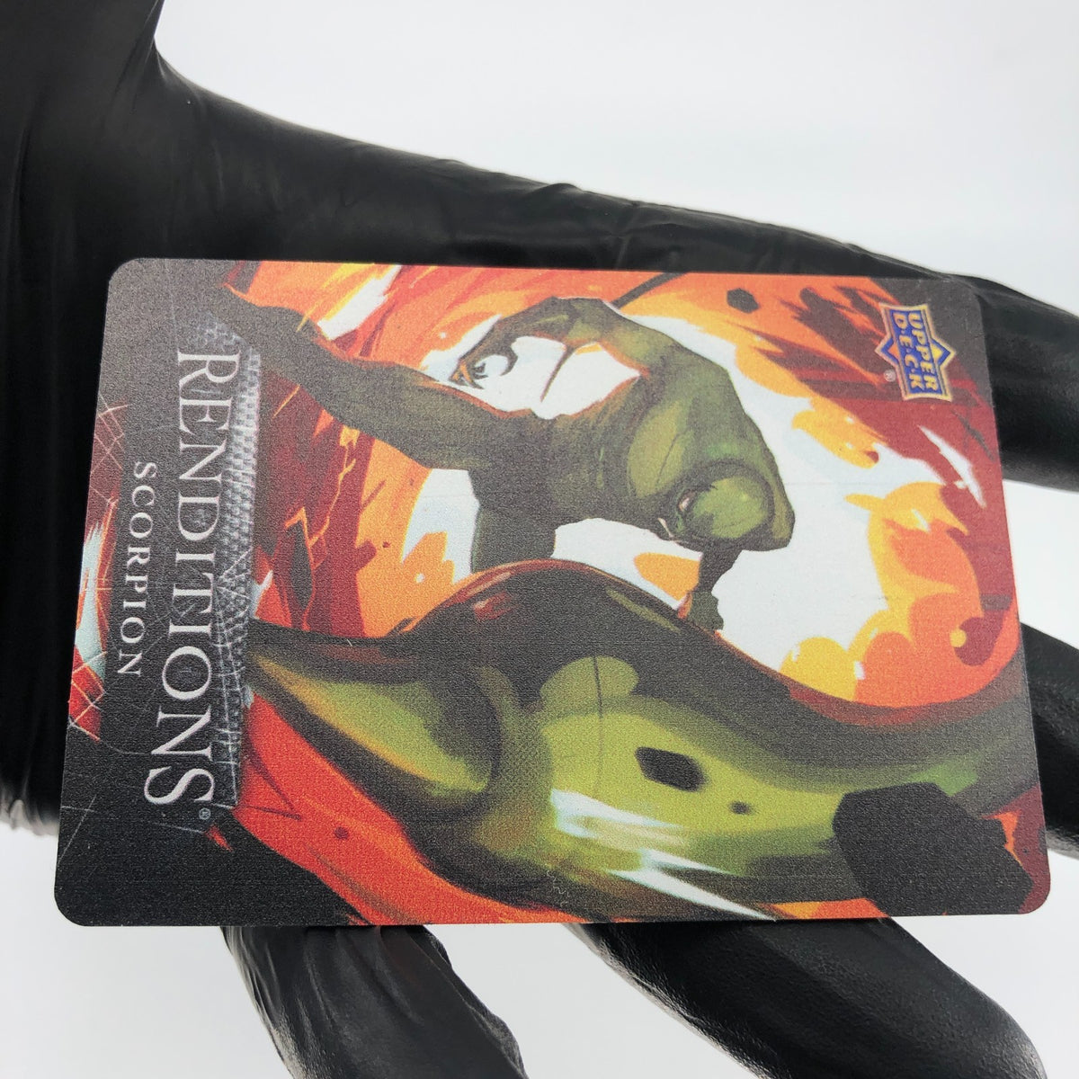 Marvel Card Scorpion 64 Metal  /25 Fleer Upper Deck Renditions [NM]