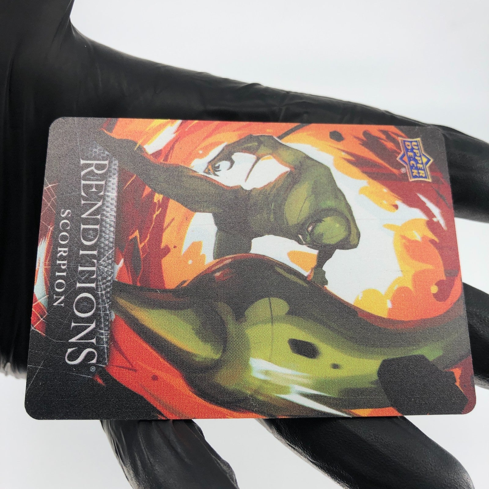 Marvel Card Scorpion 64 Metal  /25 Fleer Upper Deck Renditions [NM]