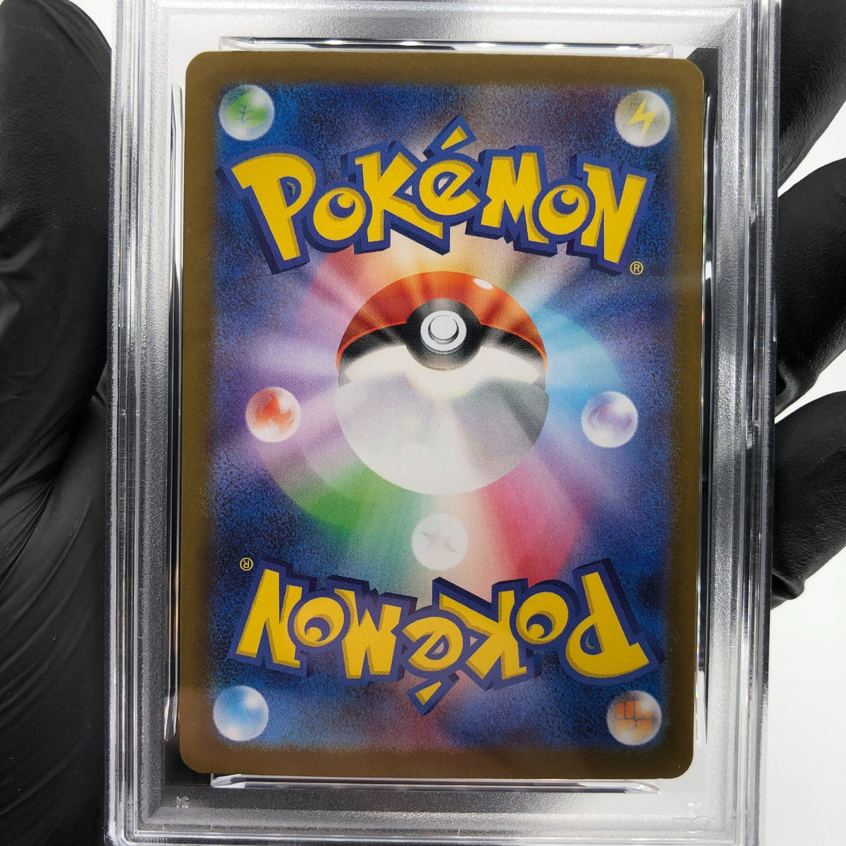 PSA 8 Pokemon Card Meowth 259/SV-P Corocoro Promo Holo Team Rocket Japanese [8]