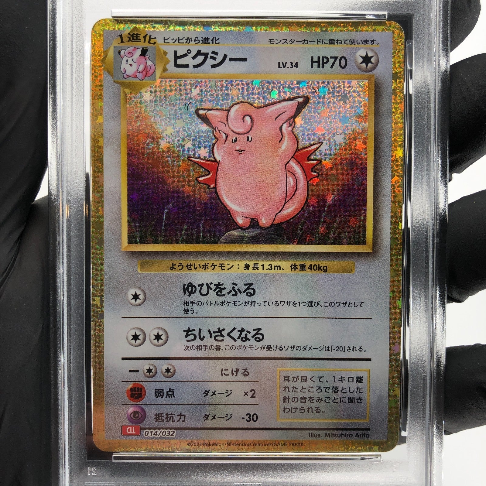 PSA 10 Pokemon Card Clefable 014/032 Holo CLL Japanese Karte [10]
