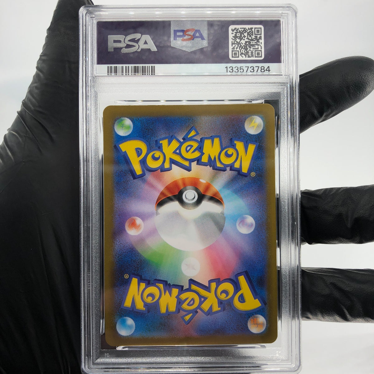 PSA 8 Pokemon Card Meowth 109/098 AR SV10 Team Rocket Japanese Karte [8]