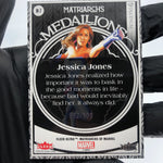 Marvel Card Jessica Jones M-7 Platinum /100 Matriarchs 2024 Fleer [NM]