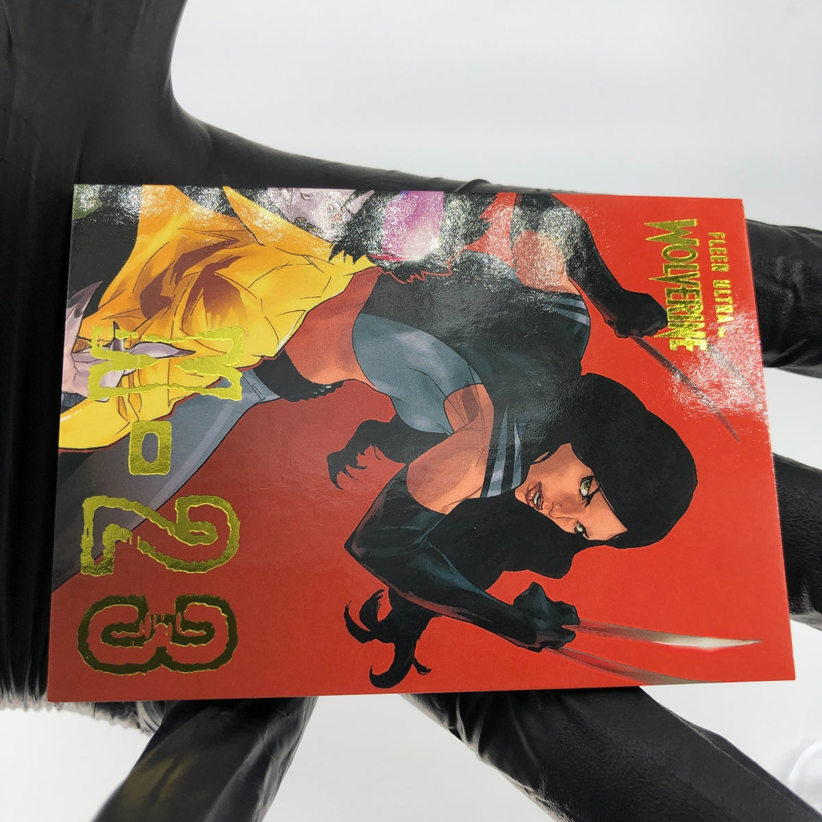 Marvel Card X-23 X-6 Gold /90 Fleer Upper Deck Ultra Wolverine [NM]