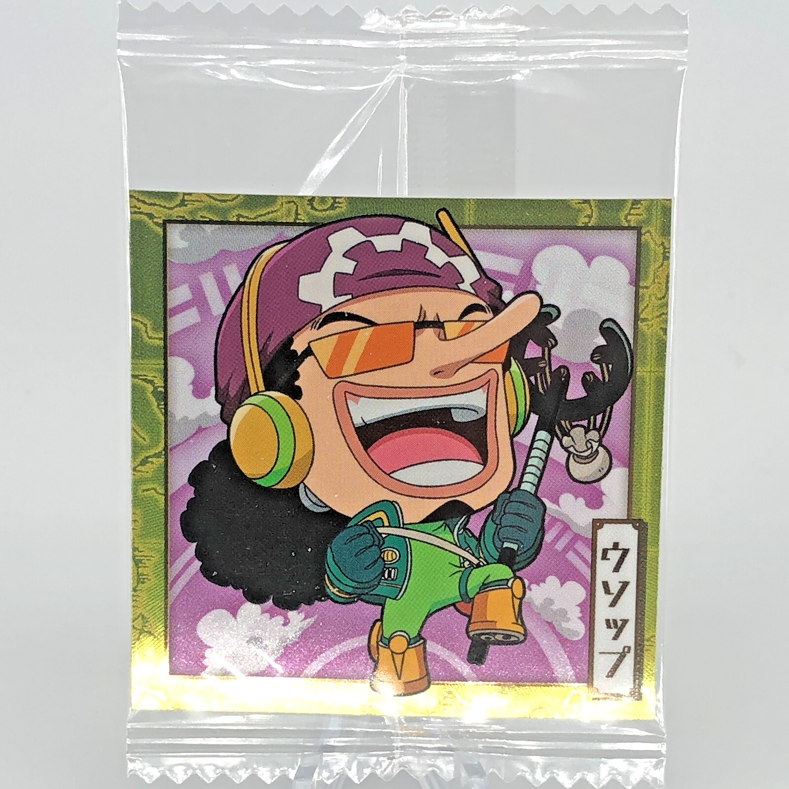 One Piece Usopp SW8-04 N Holo Wafer  Japanese [Sealed]