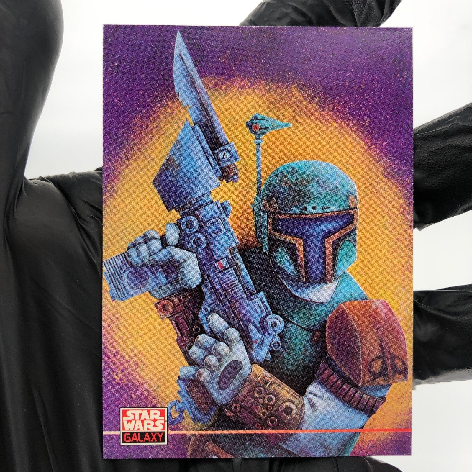 Star Wars Galaxy Card Boba Fett 269 Tom Taggart New Visions Topps 1994 [NM]