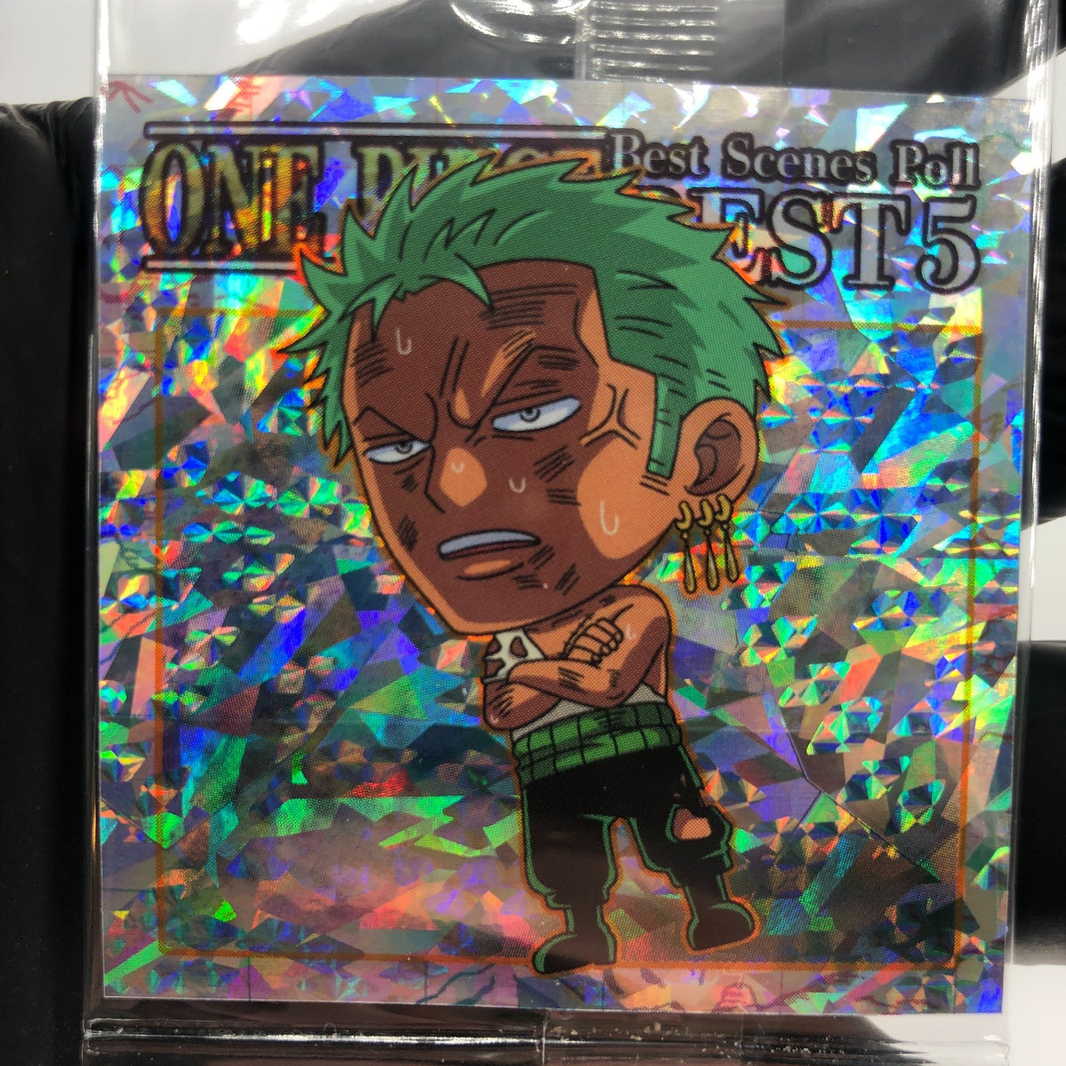 One Piece Zoro SW11-27 GR Holo  Wafer  Japanese [Sealed]