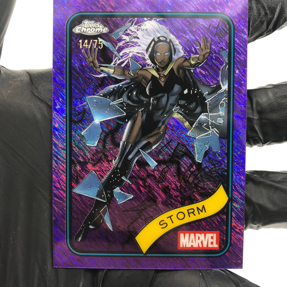 Marvel Card Storm 95 Purple Shimmer /75 Topps Chrome 2025 [NM]