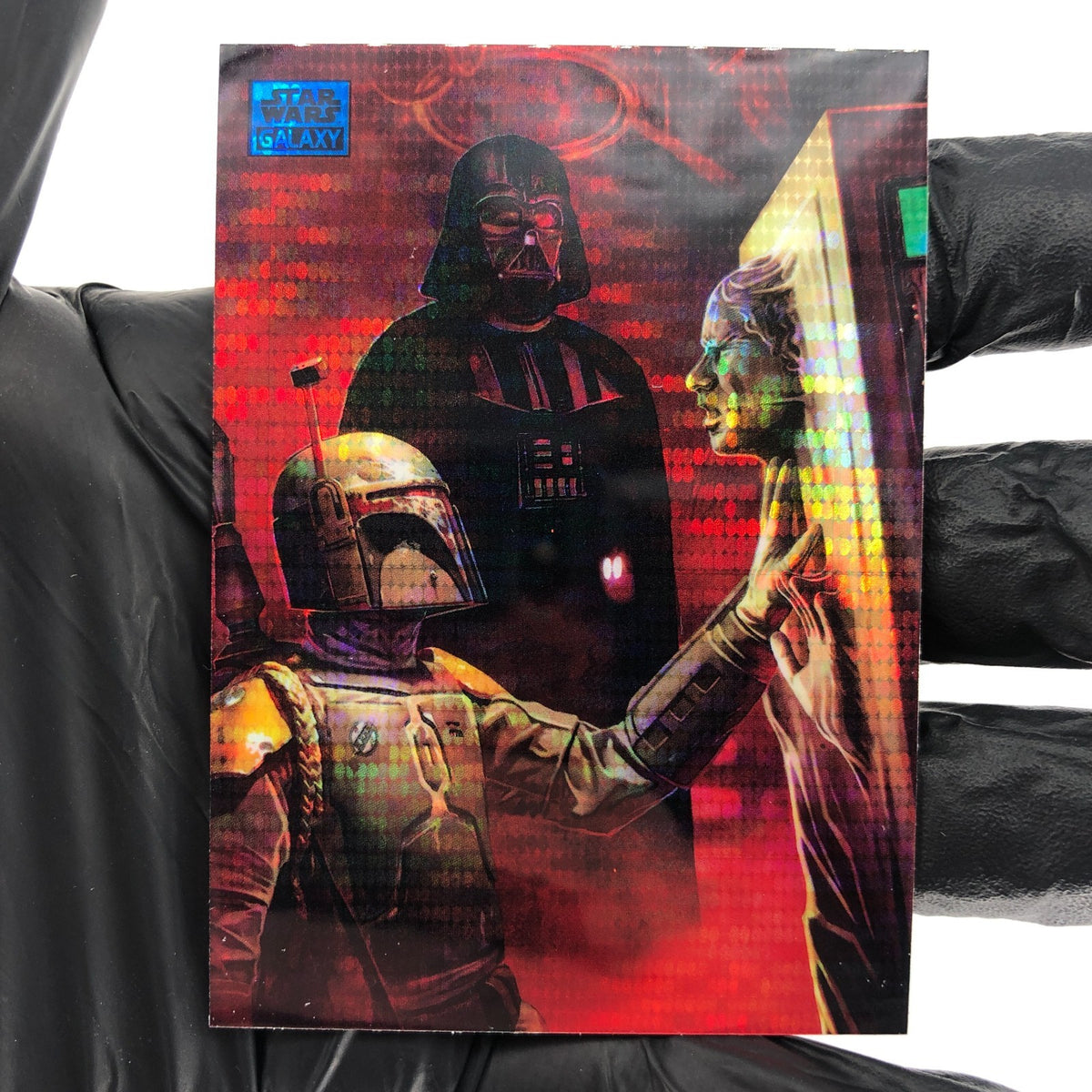 Star Wars Galaxy 2024 The Bounty Hunters Price 65 Wave /199 Topps Chrome [NM]