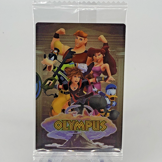 Kingdom Hearts Card Wafer Olympus 006 Memorial Collection Japan [Sealed]