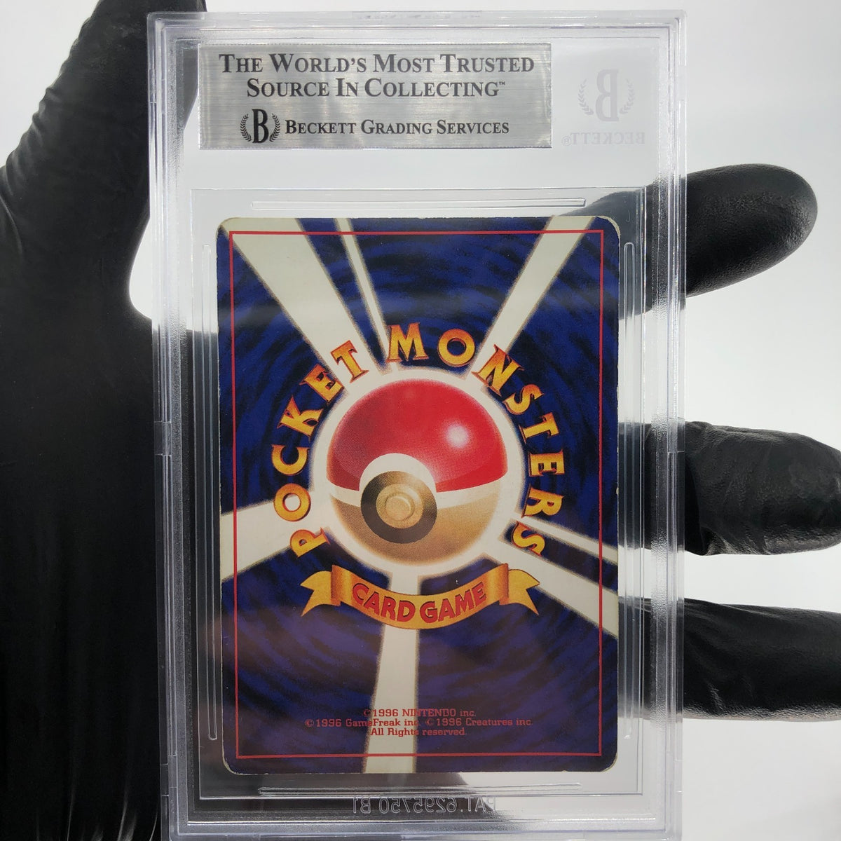 BGS 5 Pokemon Card Charizard Base No.006 Holo Japanese Karte [5]
