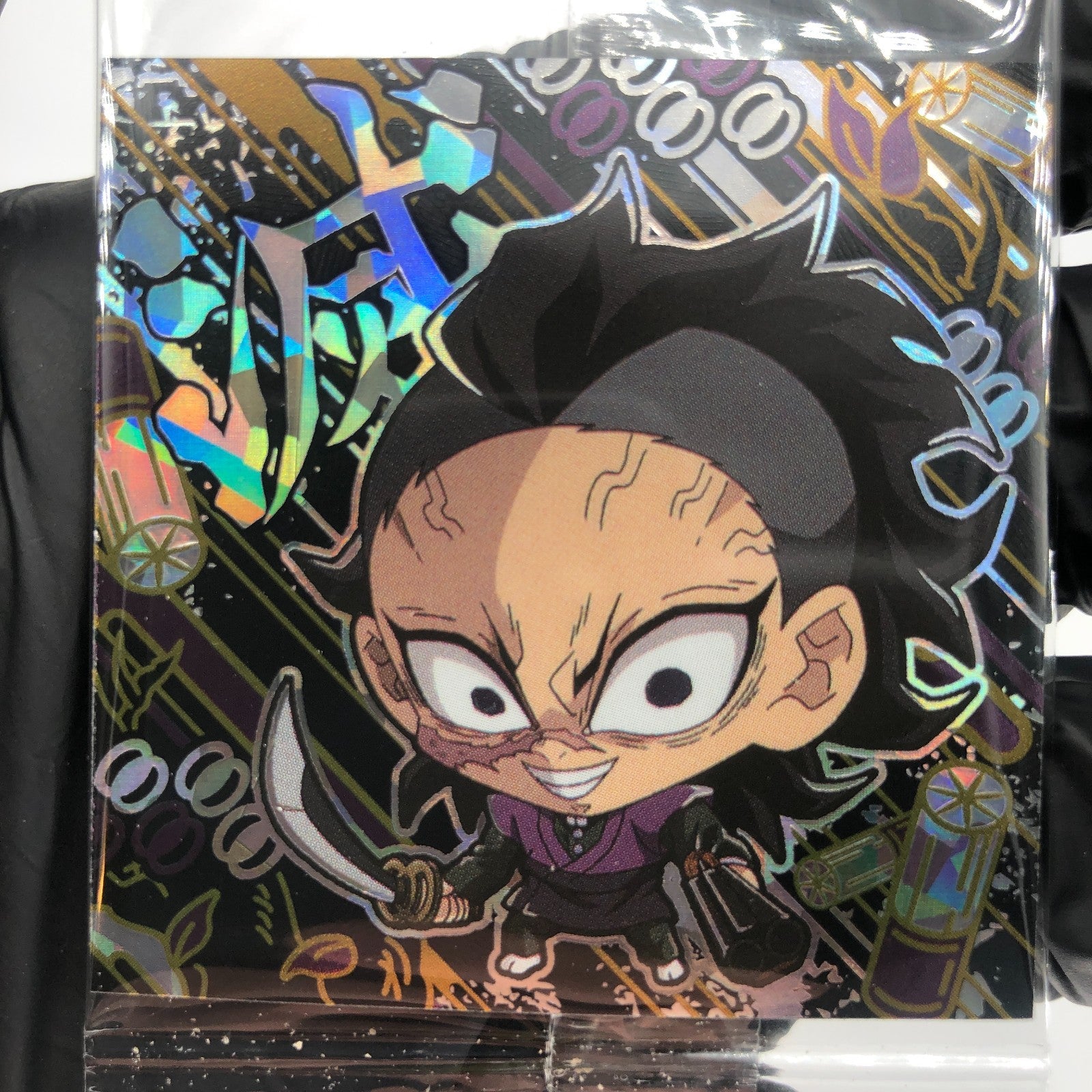 Demon Slayer Genya 10-13 Four Star Holo Wafer Hashira Japanese [Sealed]