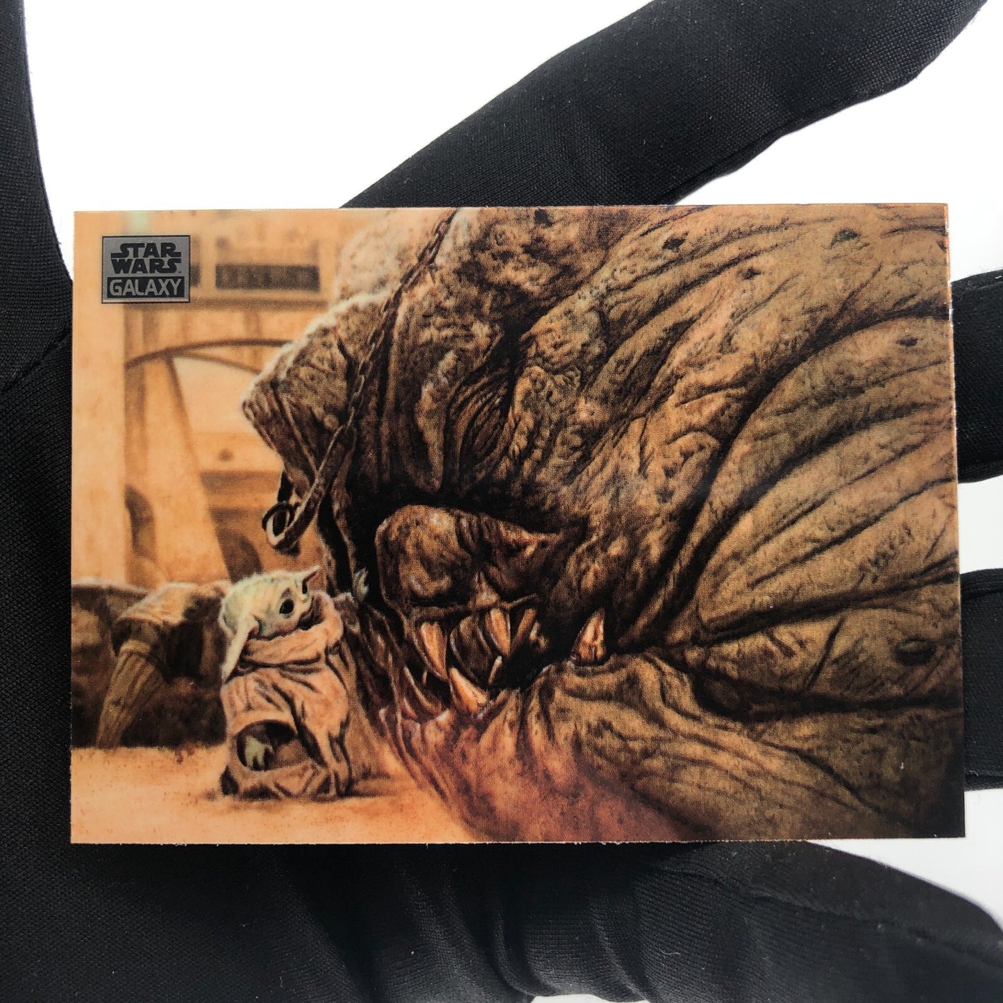 Star Wars Galaxy 2024 Calming Touch Grogu 53 Base Topps Chrome [Rank A]