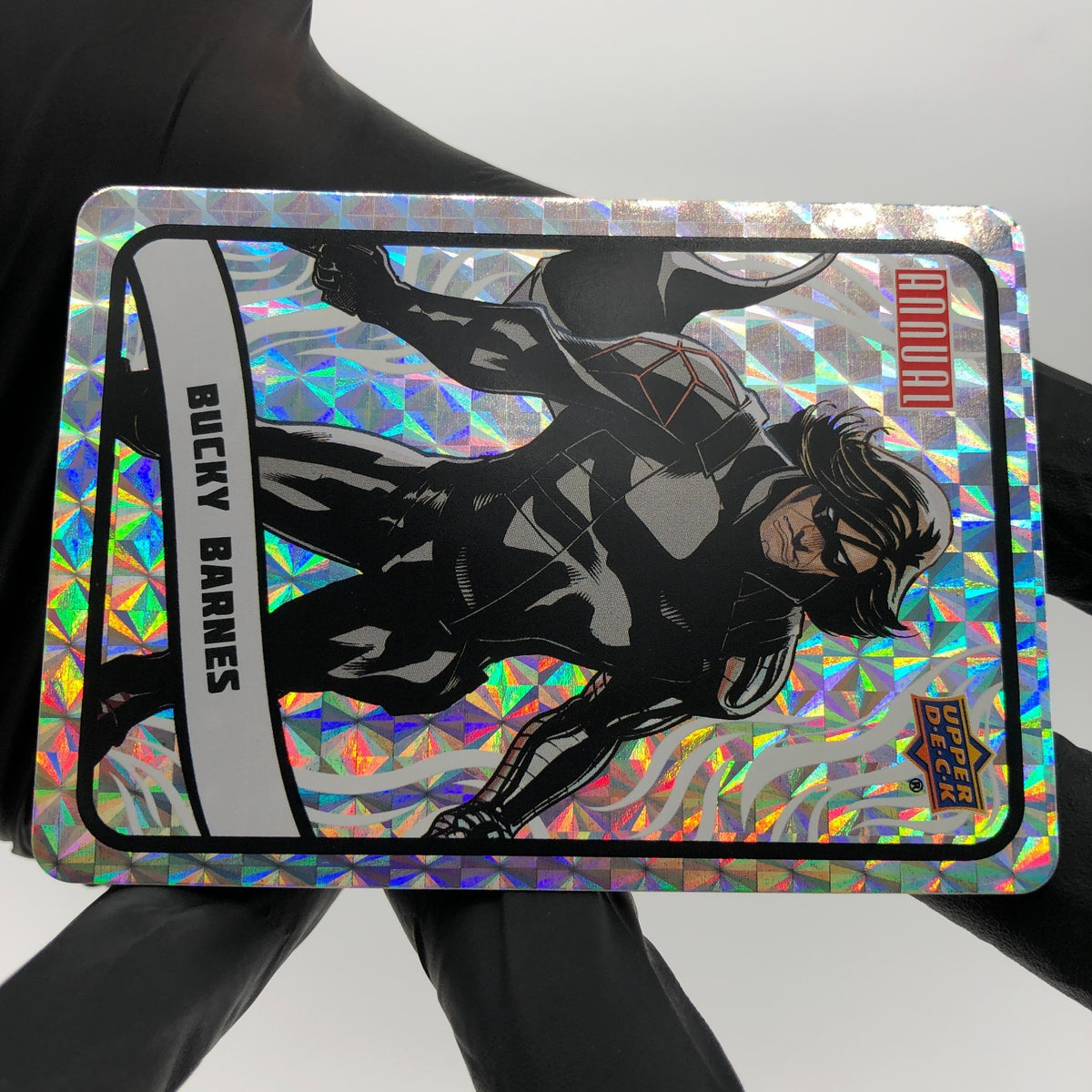 Marvel Card Bucky Barnes B3 Backscatters Annual Upper Deck Flair 2023 [NM]