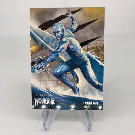 Marvel Card Iceman 53 Base Upper Wolverine Ultra [A]