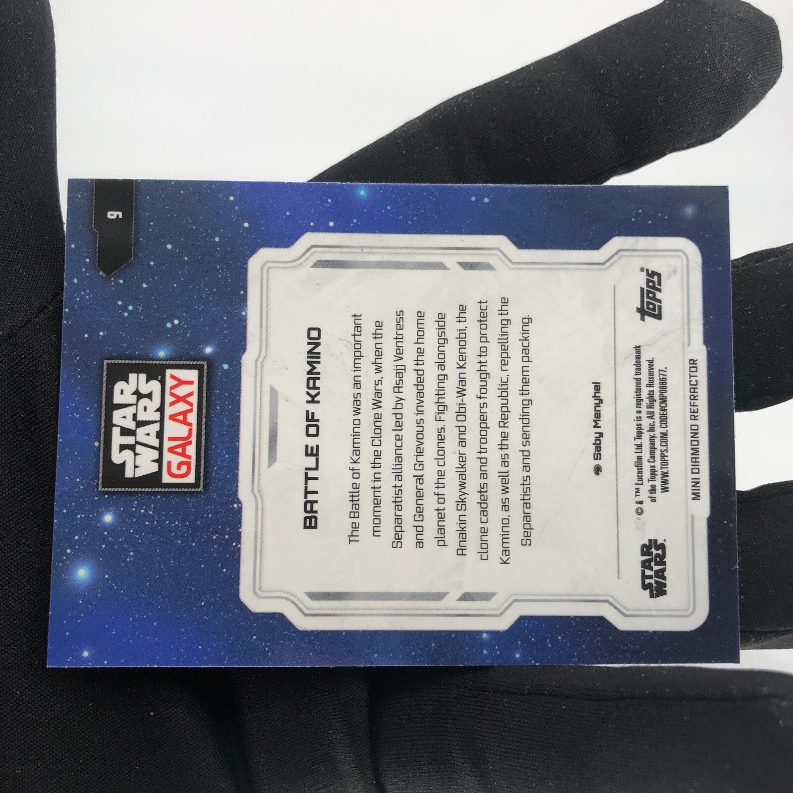 Star Wars Galaxy 2024 Battle Of Kamino 9 Base Topps Chrome [Rank A]