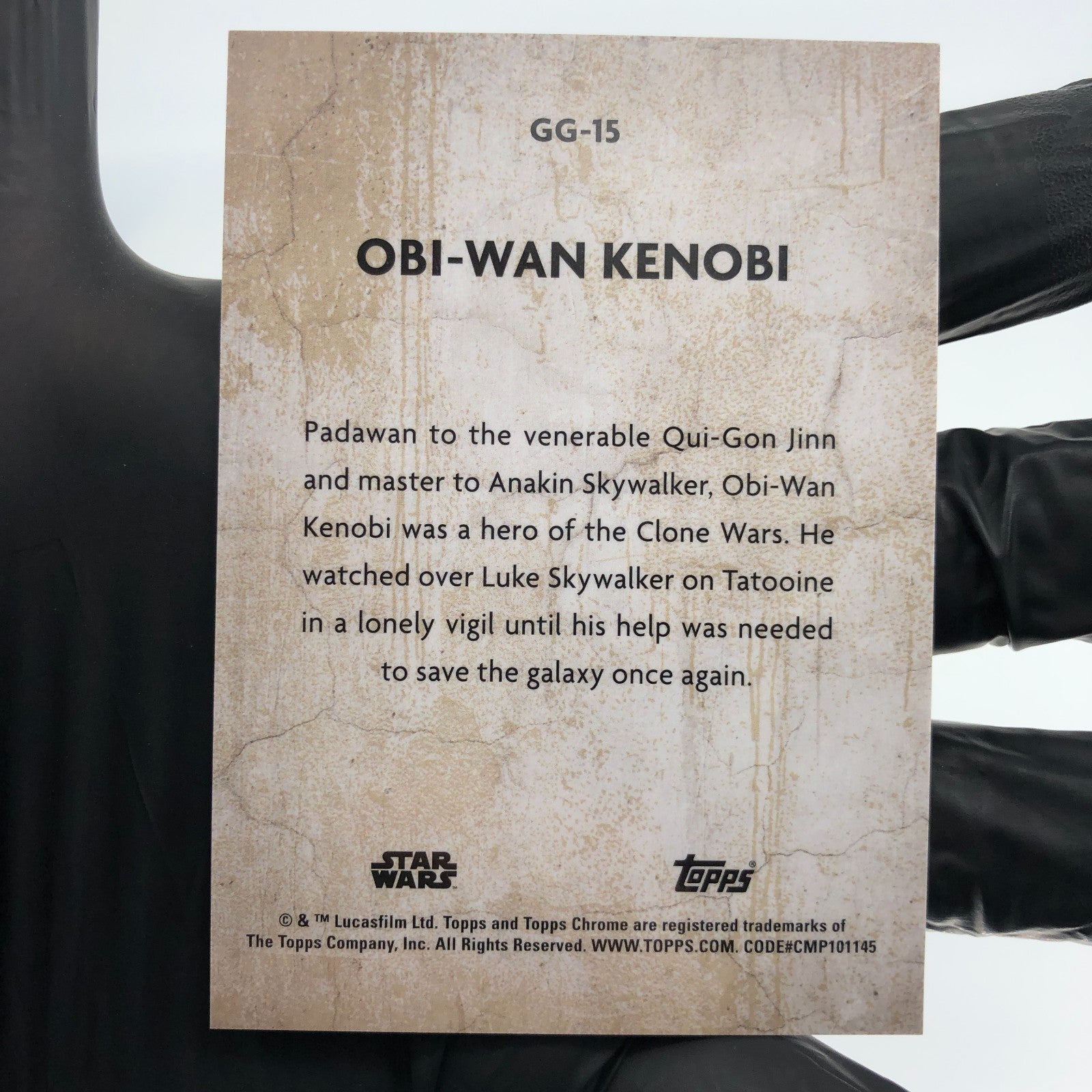 2025 Topps Chrome Star Wars Obi-Wan Kenobi GG-15 Grafitti Holo [NM]