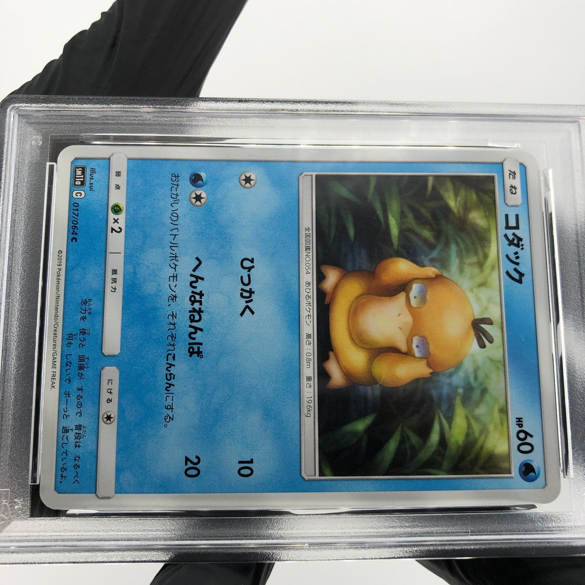 PSA 9 Pokemon Card Psyduck 017/064 SM11a Japanese Karte [9]