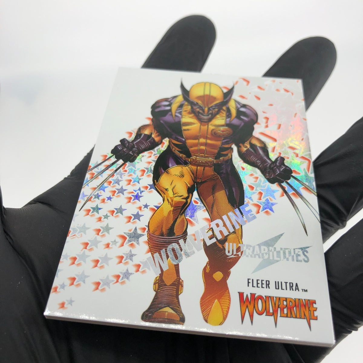 Marvel Card Wolverine 1 of 31 UB Holo Fleer Upper Deck Ultra Wolverine [NM]