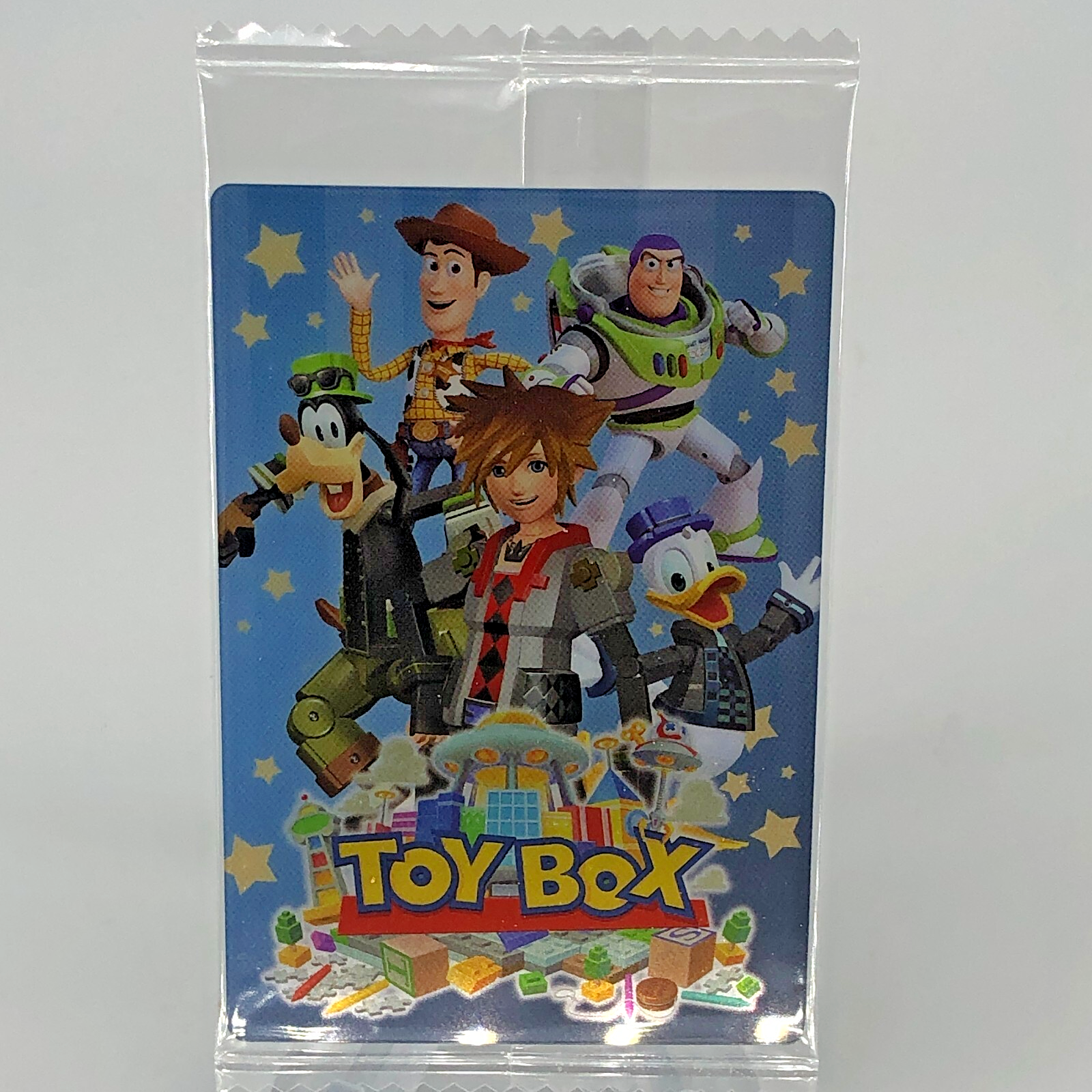 Kingdom Hearts Card Wafer Toy Box 001 Memorial Collection Japan [Sealed]