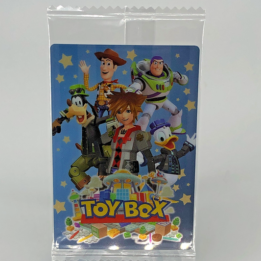 Kingdom Hearts Card Wafer Toy Box 001 Memorial Collection Japan [Sealed]