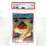 PSA 9 Pokemon Card Larvitar 114/108 AR SV3 Japanese Karte [9]