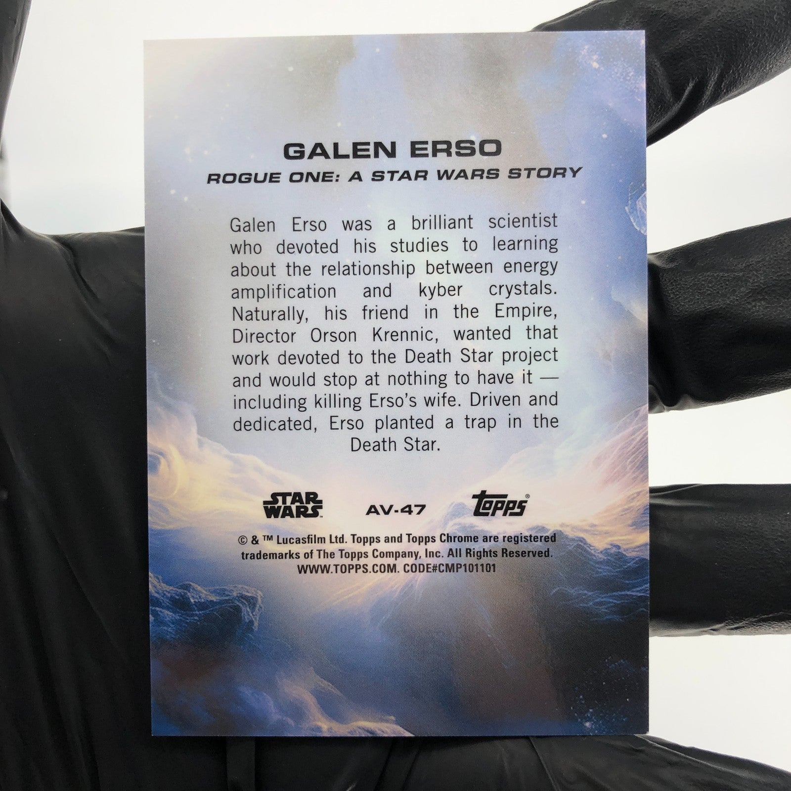 Star Wars Topps Chrome 2025 Galen Erso AV-47 /99 [NM]
