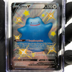 CGC 9 Pokemon Card Ditto V SV118/SV122 Shining Fates English Karte [9]