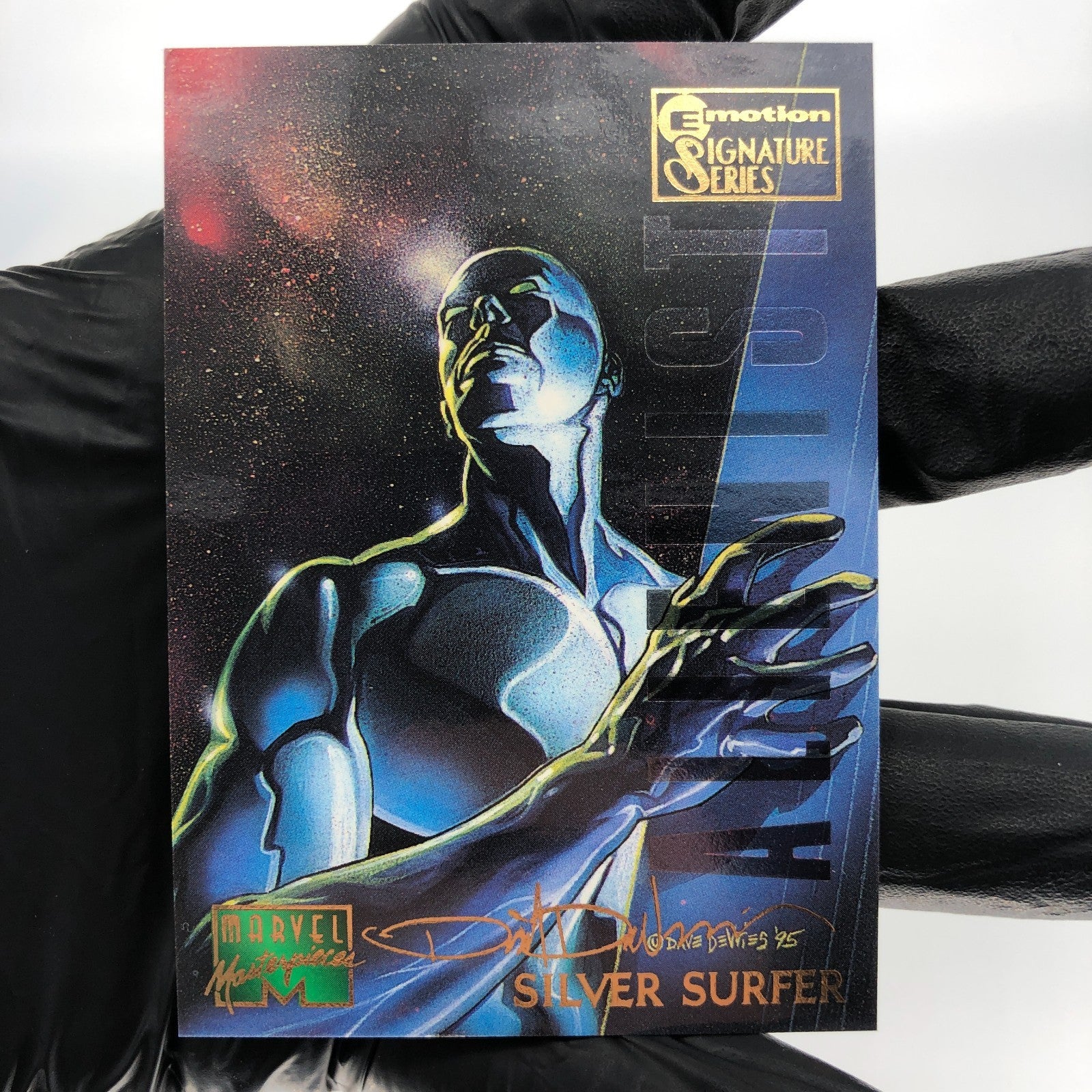 Marvel Card Silver Surfer 88 Signature Series 1995 Masterpieces Fleer [Exc.]