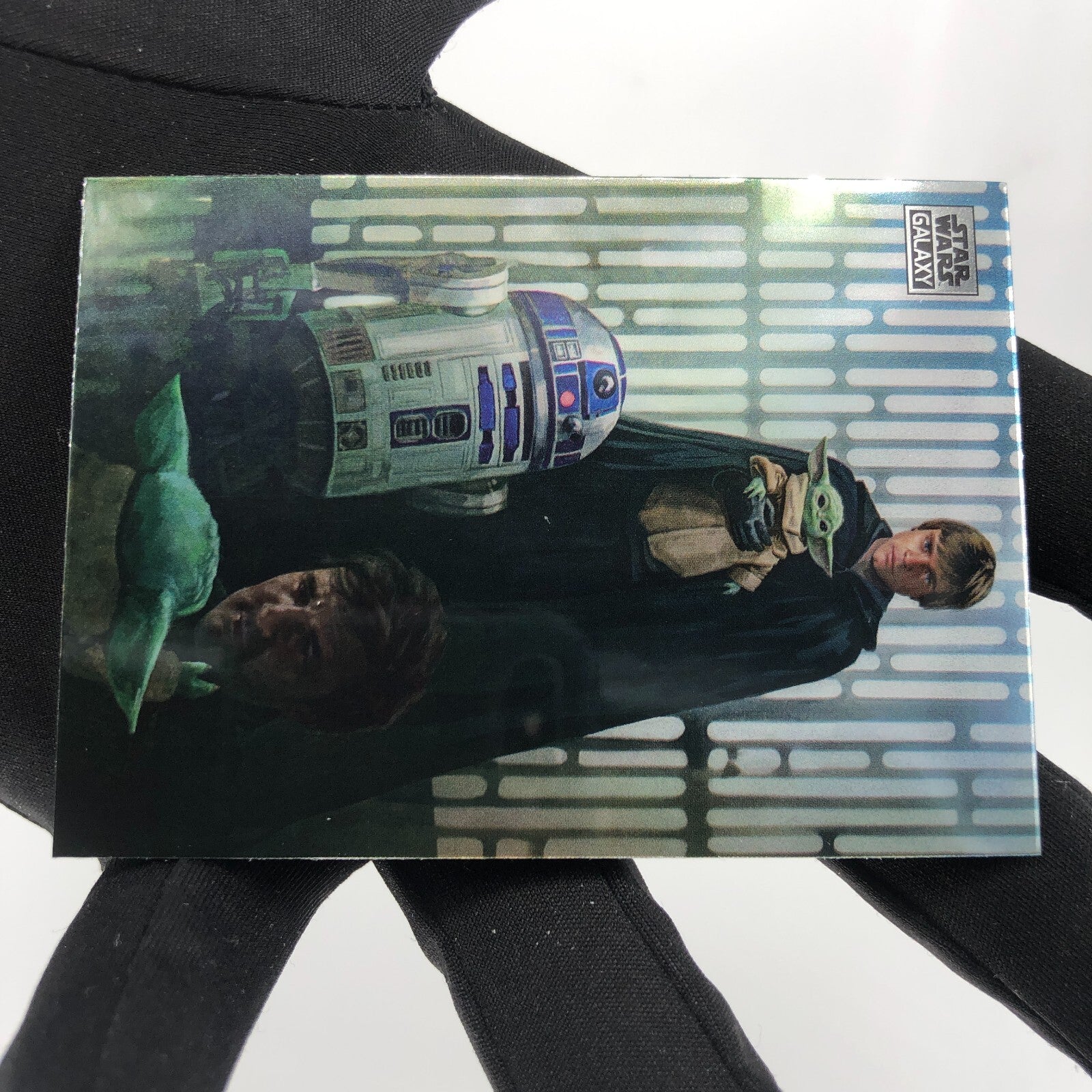 Star Wars Galaxy 2024 The Choice 78 Luke Grogu Mando Topps Chrome [Rank A]