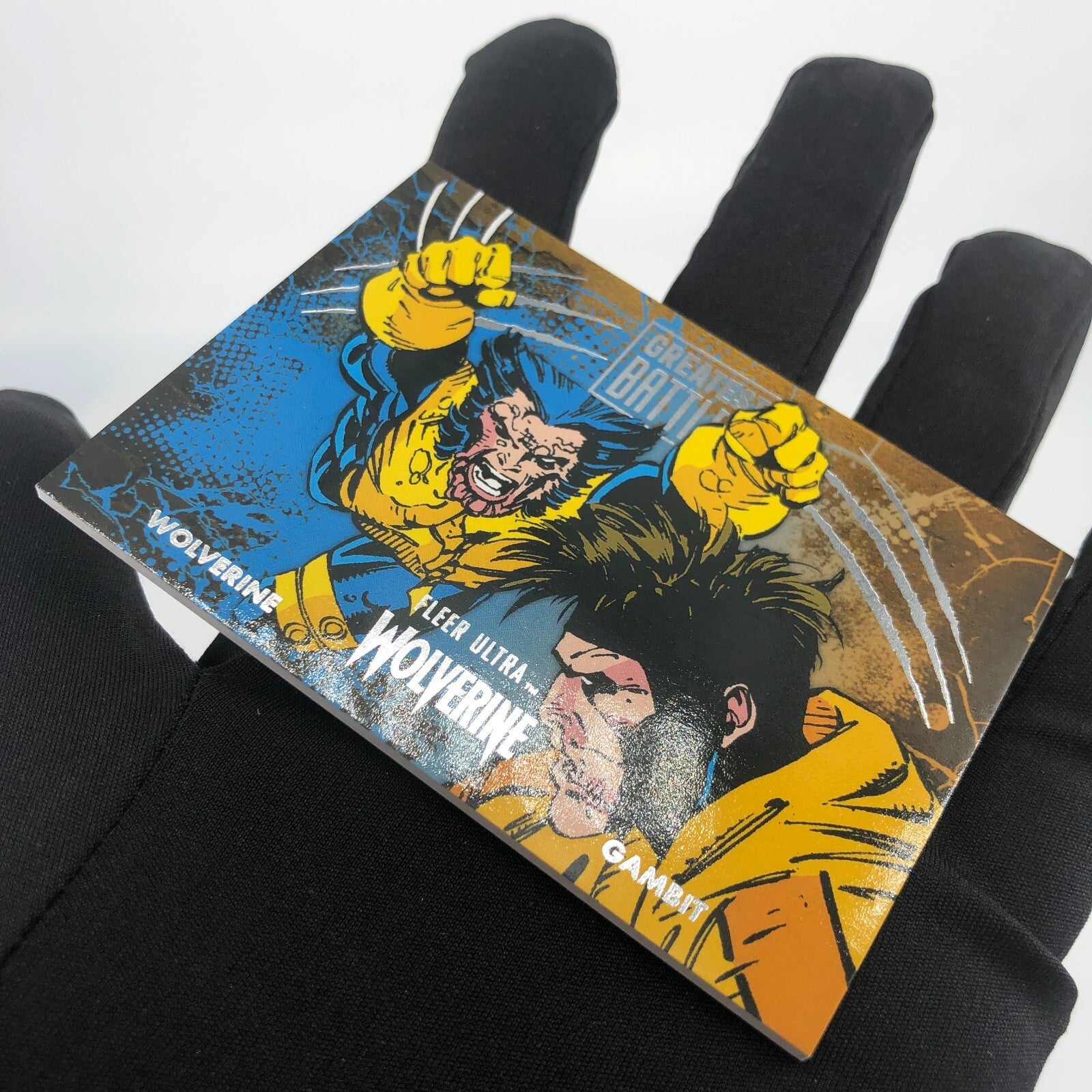 Marvel Card Gambit Vs Greatest Battles GB-20 Fleer Upper Wolverine Ultra[Rank A]
