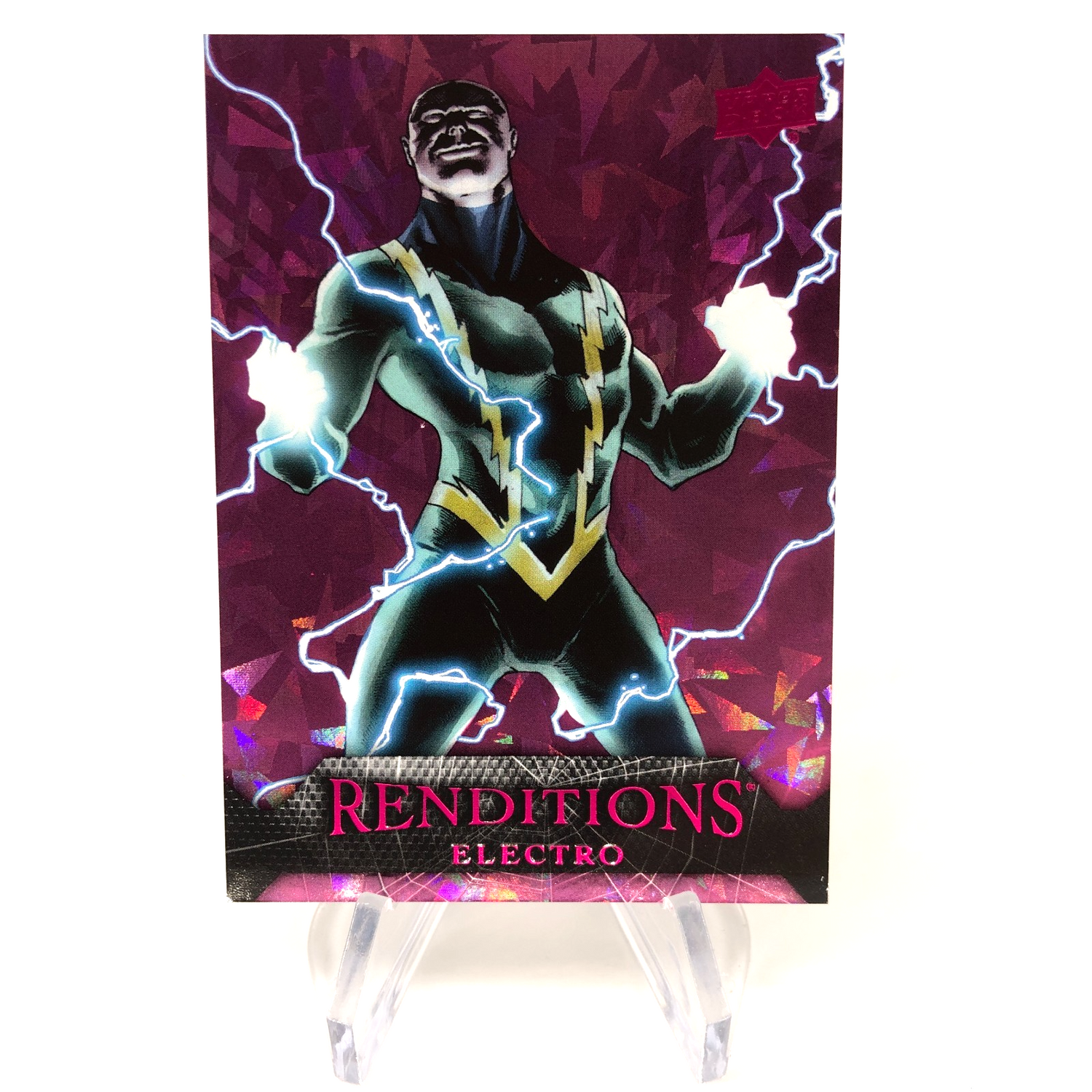 Marvel Card Electro 52 Pink /199 Fleer Upper Deck Renditions [NM]