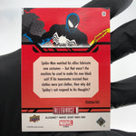 Marvel Card Secret Wars Spider-Man 58 Red Rainbow Allegiance Upper Deck [NM]