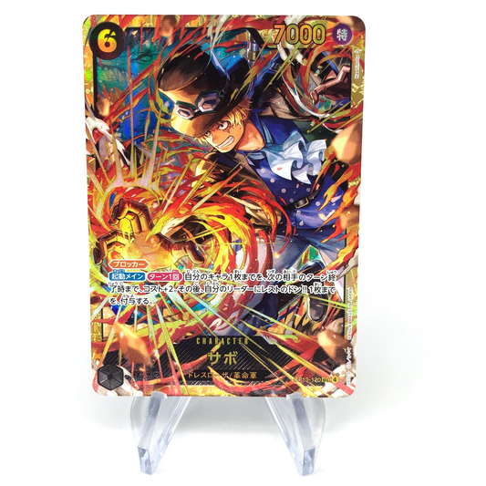One Piece Card Sabo OP13-120 SEC Holo Japanese [Mint]