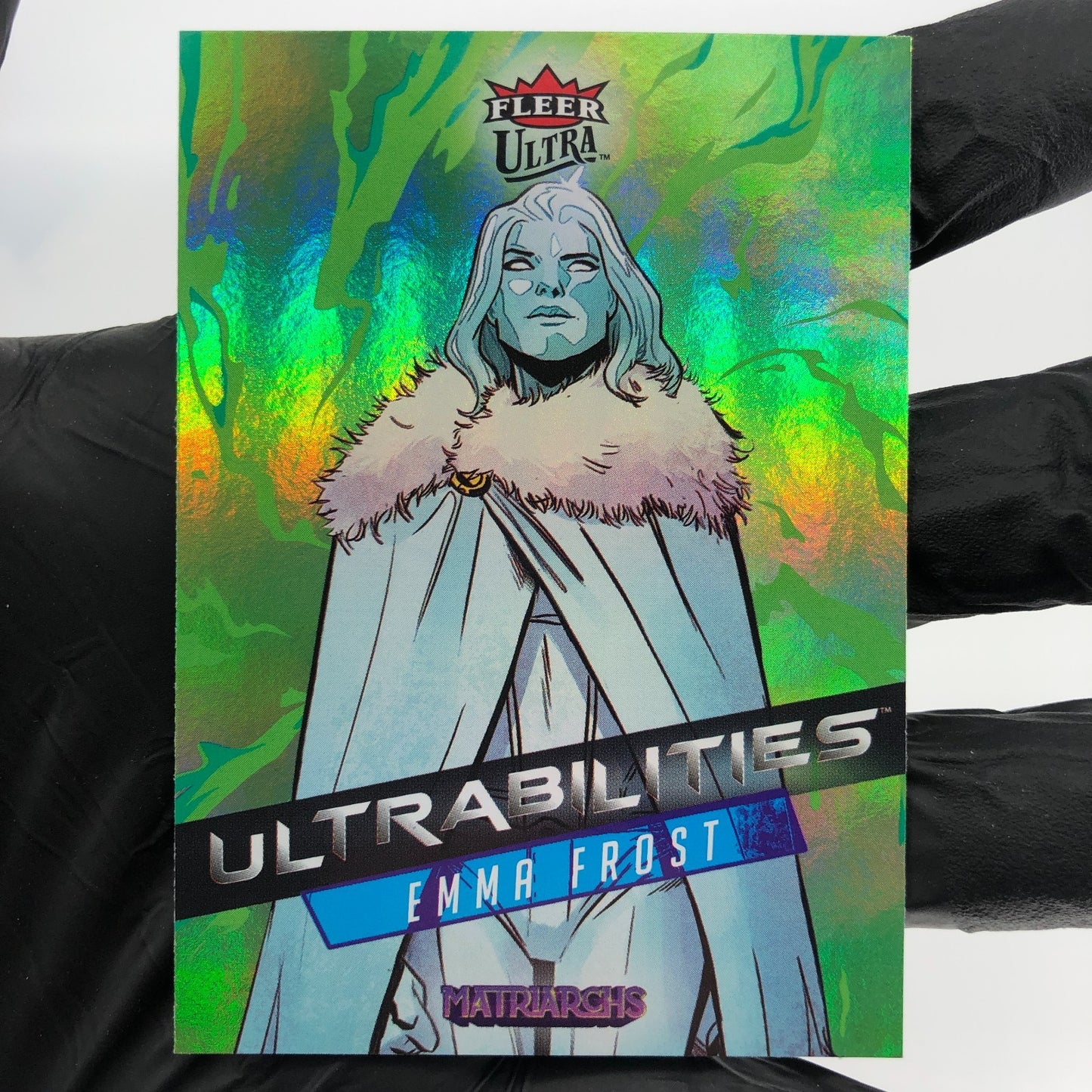Marvel Card Emma Frost 18 of 20 Ultrabilities Matriarchs 2024 Upper Deck [NM]